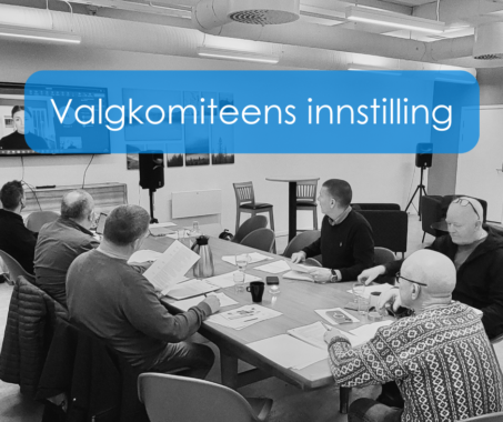 Valgkomiteens innstilling